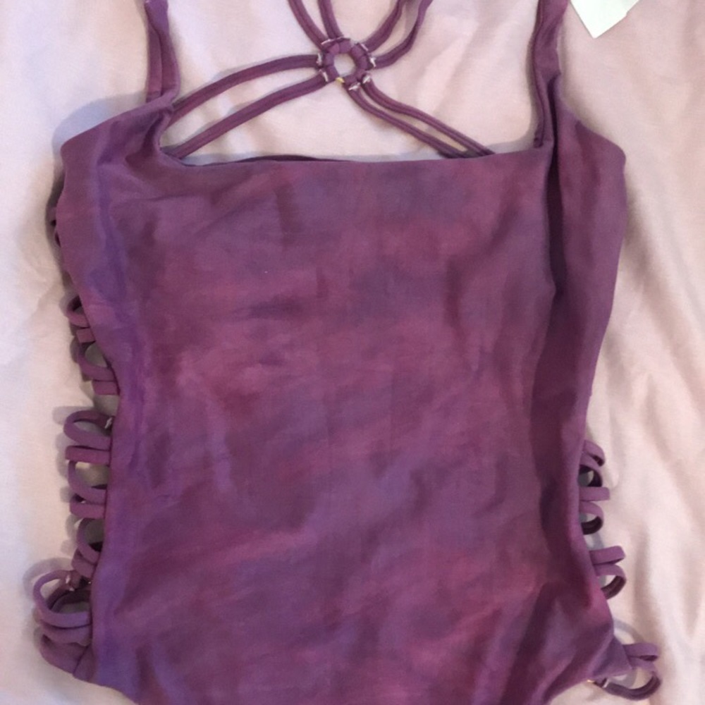 NWT-Planet Blue- Strappy Bathing Suit